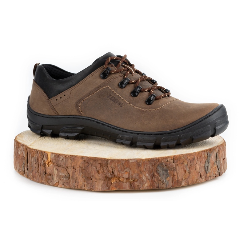 Kampol Chaussures trekking homme 36 olive vert 1