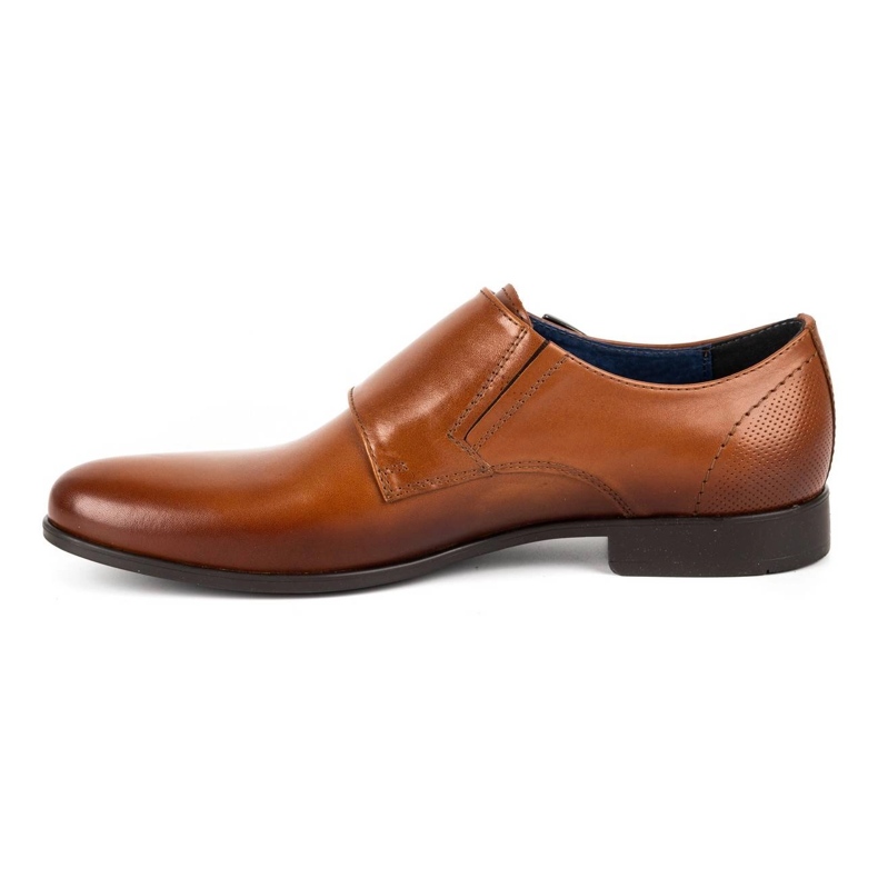 Kampol Chaussures habillées homme monki 341 / C1 marron brun 1