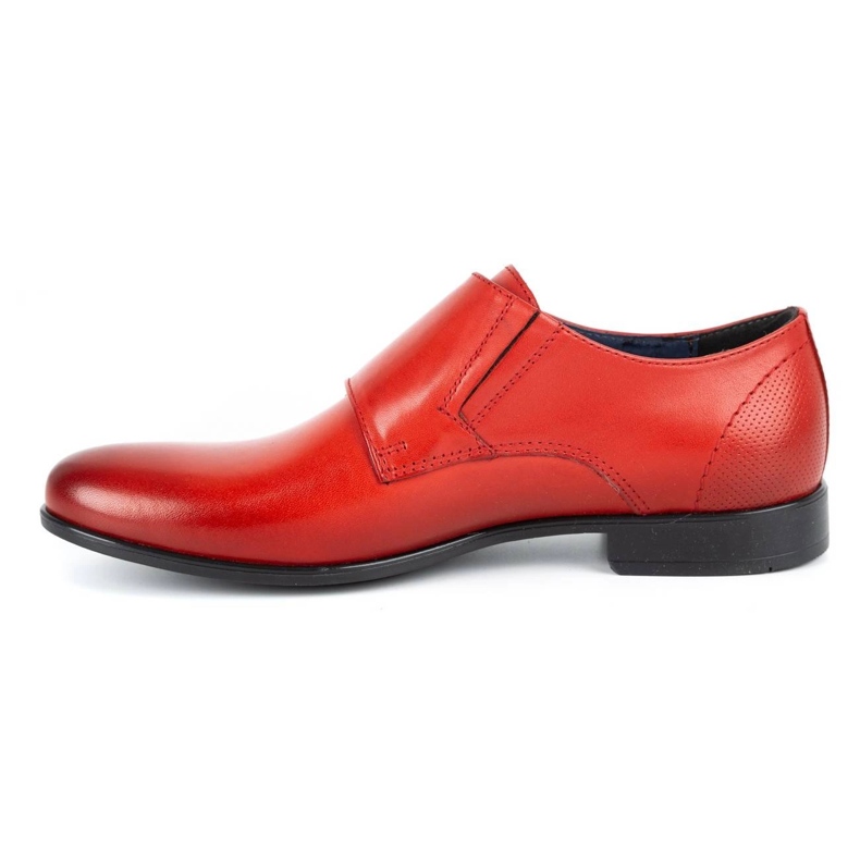 Kampol Chaussures monki formelles pour hommes 341/39 rouge 1