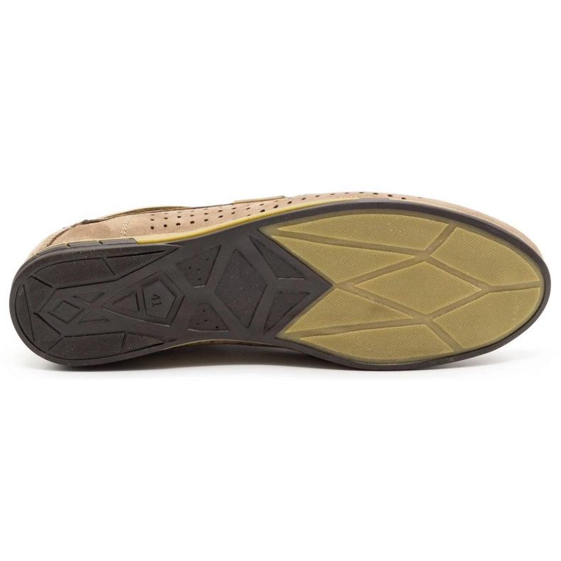 Olivier Chaussures ajourées homme 563 beige 1 Olivier Chaussures ajourées homme 563 beige 1