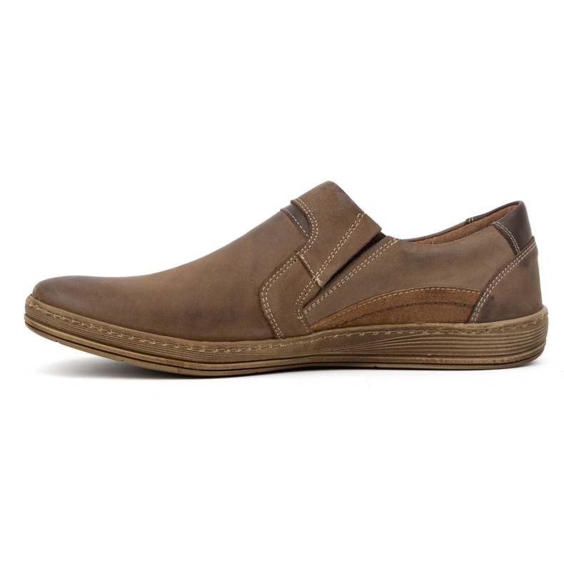 Olivier Mocassins homme cuir 520 marron brun 1