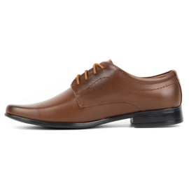 Lukas Chaussures de communion formelle pour enfants J1 marron brun 1 Lukas Chaussures de communion formelle pour enfants J1 marron brun 1