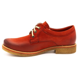 ButBal Chaussures cuir femme 656B rouge 1 ButBal Chaussures cuir femme 656B rouge 1