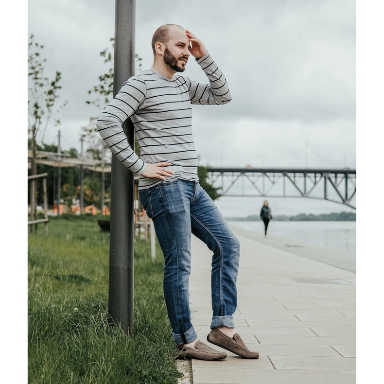 Polbut Mocassins homme cuir 2105P bordeaux rouge 1 Polbut Mocassins homme cuir 2105P bordeaux rouge 1