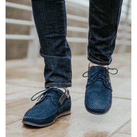 Olivier Mocassins cuir homme 4228 bleu marine 1 Olivier Mocassins cuir homme 4228 bleu marine 1