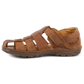 Polbut Sandales 211/2 camel brun 1