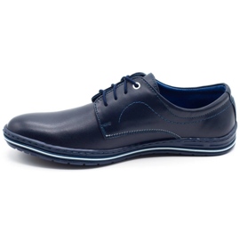Lukas Chaussures en cuir pour homme 295LU bleu marine 1 Lukas Chaussures en cuir pour homme 295LU bleu marine 1