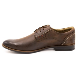 Chaussures homme cuir Olivier 305GT marron brun 1