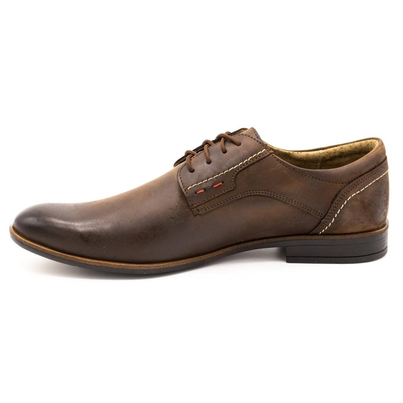 Chaussures homme cuir Olivier 305GT marron brun 1