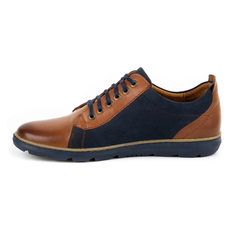 Kampol Chaussures décontractées pour hommes marron 61 brun 1