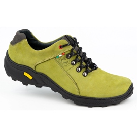 Olivier Chaussures trekking homme 296GT vertes 1