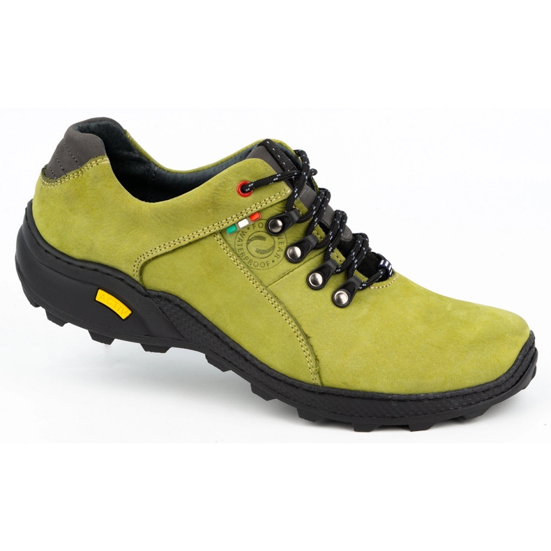 Olivier Chaussures trekking homme 296GT vertes 1