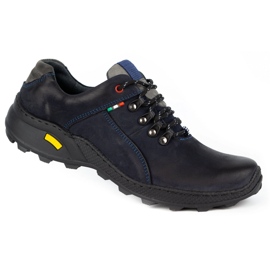 Olivier Chaussures trekking homme 296GT bleu marine 1