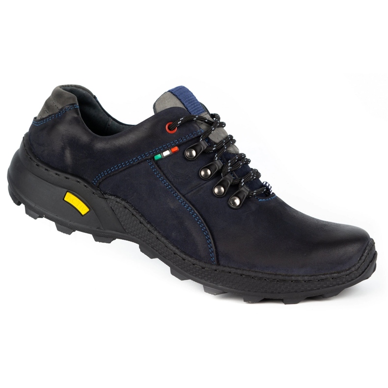 Olivier Chaussures trekking homme 296GT bleu marine 1