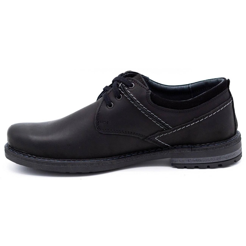 Olivier Chaussures décontractées pour hommes 298GT noir le noir 1