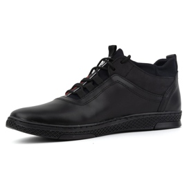 Polbut Chaussures hiver homme K27F polaire noir le noir 1
