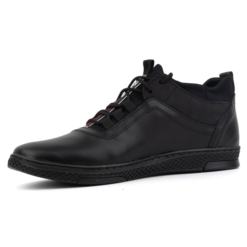 Polbut Chaussures hiver homme K27F polaire noir 1