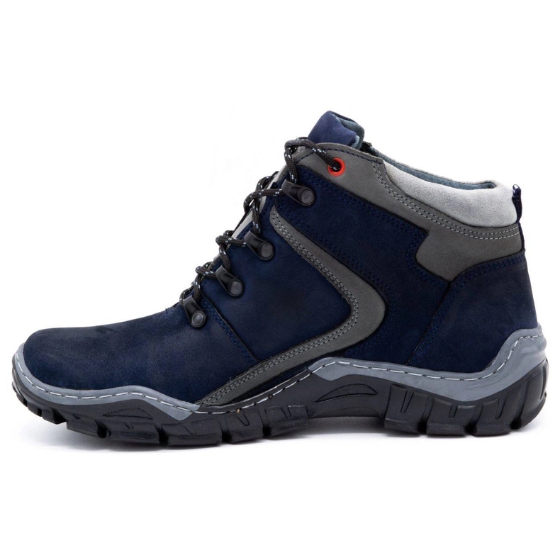 Olivier Chaussures hiver homme 129 Bleu marine 1