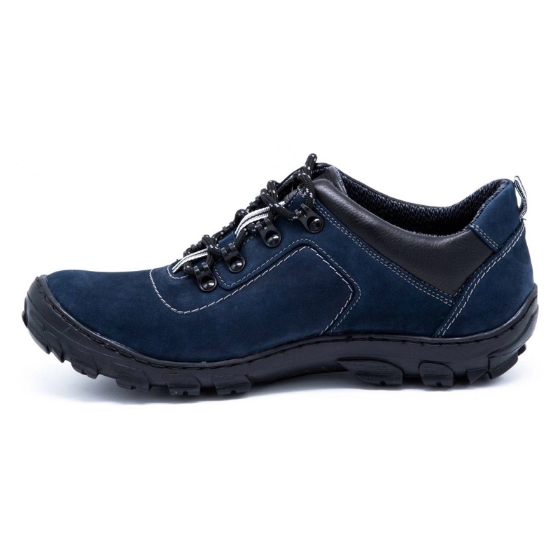 Olivier Chaussures trekking homme 7109 bleu marine 1