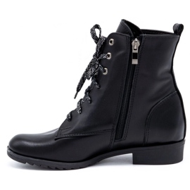 Olivier Boots cuir femme 2190 noir 1
