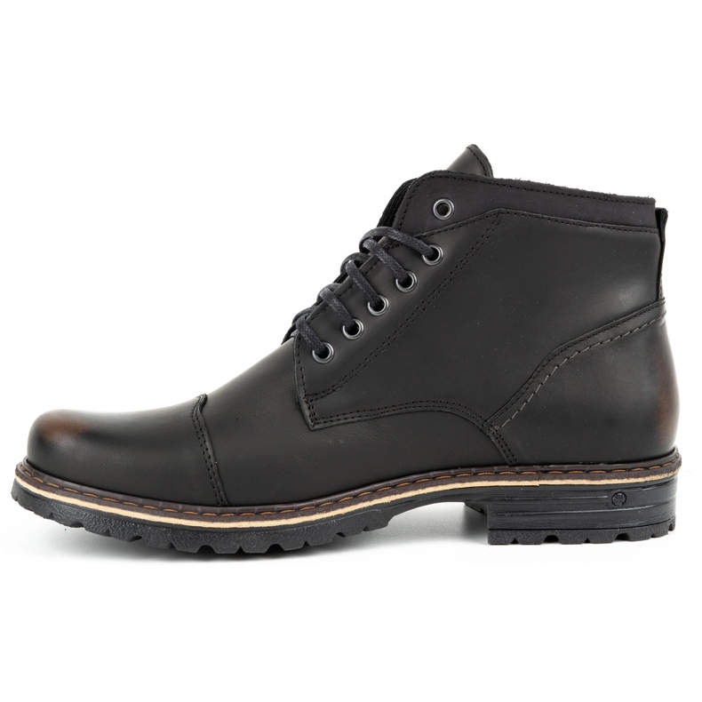 Polbut Chaussures hiver homme C15F kabir brun le noir 2 Polbut Chaussures hiver homme C15F kabir brun le noir 2