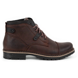 Polbut Chaussures d'hiver homme C15F marron foncé brun 1 Polbut Chaussures d'hiver homme C15F marron foncé brun 1