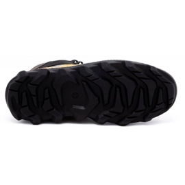 Olivier Bottes d'hiver en cuir pour hommes 150GT jaune 4