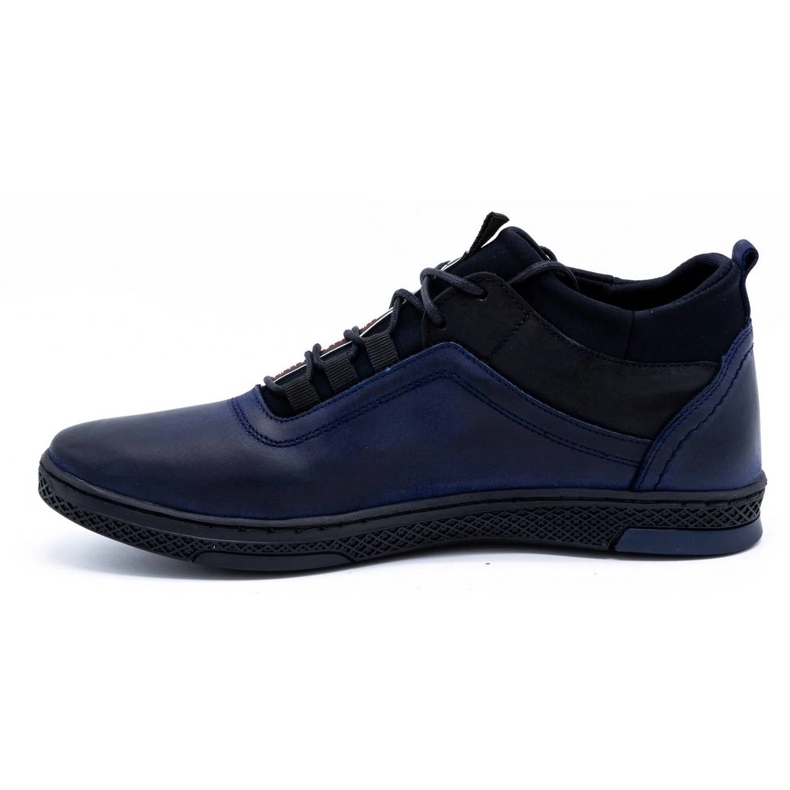Polbut Chaussures hiver homme K27F bleu marine foncé 1 Polbut Chaussures hiver homme K27F bleu marine foncé 1