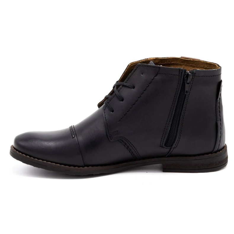 Olivier Bottes d'hiver pour hommes noires 315MP le noir 1 Olivier Bottes d'hiver pour hommes noires 315MP le noir 1