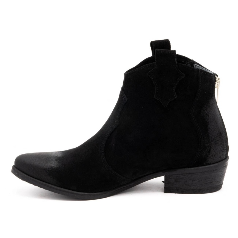 Exquisite Boots cuir femme 1128EX noir 1