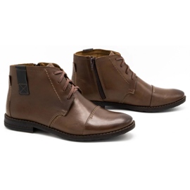 Olivier Bottes d'hiver pour hommes 315MP bottes marron brun 3