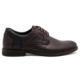 Polbut Chaussures décontractées en cuir pour hommes 2112 marron brun 1 Polbut Chaussures décontractées en cuir pour hommes 2112 marron brun 1