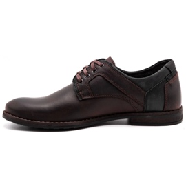 Polbut Chaussures décontractées en cuir pour hommes 2112 marron brun 2 Polbut Chaussures décontractées en cuir pour hommes 2112 marron brun 2