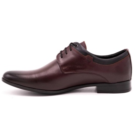Olivier Chaussures habillées en cuir pour hommes 263LU kabir avec du noir brun 1 Olivier Chaussures habillées en cuir pour hommes 263LU kabir avec du noir brun 1