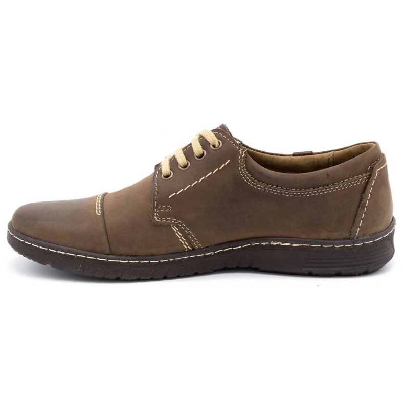 Olivier 416MP chaussures en cuir pour hommes marron brun 1