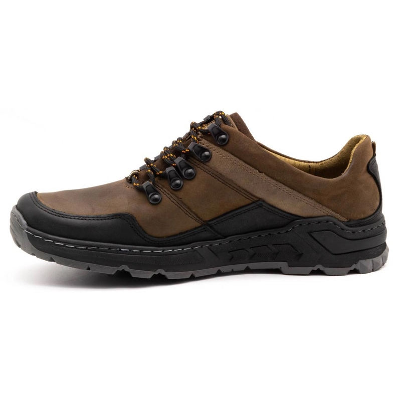 Olivier Chaussures trekking cuir homme 292GT marron brun 1 Olivier Chaussures trekking cuir homme 292GT marron brun 1