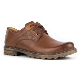 Kampol Boots cuir homme 32KAM marron brun 1