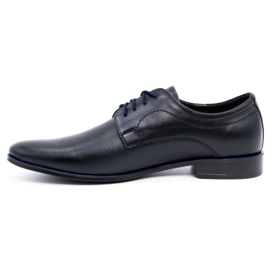 Olivier Chaussures habillées en cuir pour hommes 277 noir avec bleu le noir 1 Olivier Chaussures habillées en cuir pour hommes 277 noir avec bleu le noir 1