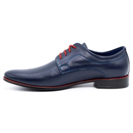 Olivier Chaussures habillées cuir homme 277 bleu marine 1