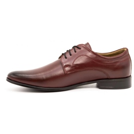 Olivier Chaussures habillées cuir homme 277 bordeaux rouge 1