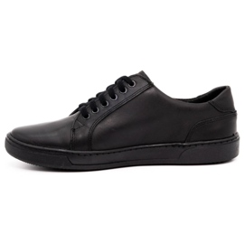 Olivier Chaussures cuir homme 932MP noir 1