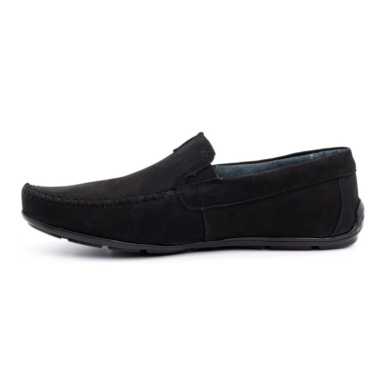 Olivier Mocassins homme cuir noir 937MA 1
