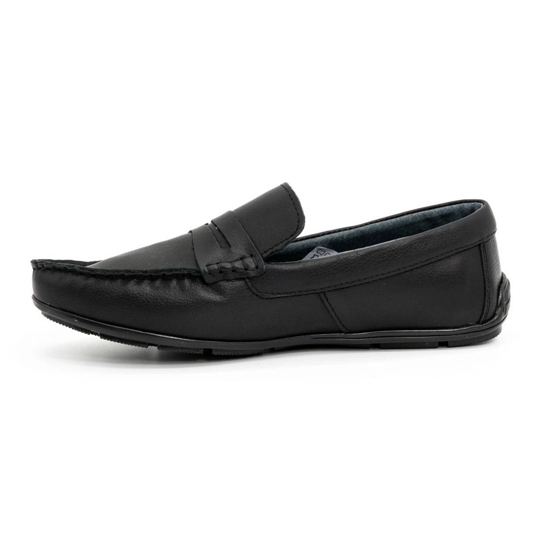Olivier Mocassins cuir homme 894MA noir 1