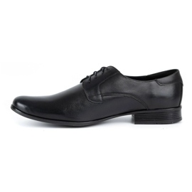 Olivier Chaussures habillées en cuir pour hommes G6 Kb noir 1