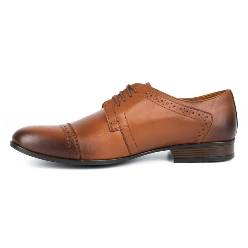 Olivier Chaussures habillées en cuir pour hommes A34 Kb marron brun 1 Olivier Chaussures habillées en cuir pour hommes A34 Kb marron brun 1