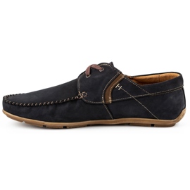 Olivier Mocassins cuir homme noir 297 1