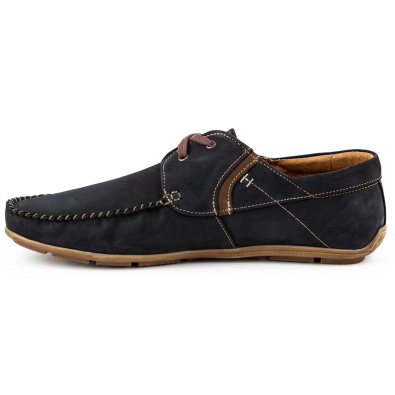 Olivier Mocassins cuir homme noir 297 1