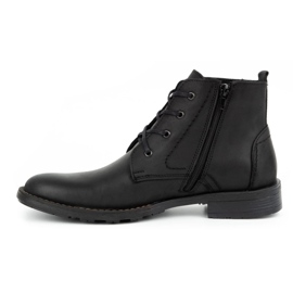 Polbut Chaussures cuir homme isolées C20F noir 1