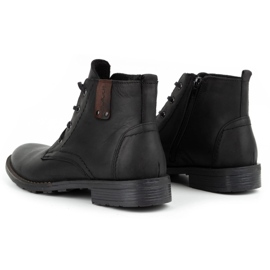Polbut Chaussures cuir homme isolées C20F noir le noir 7