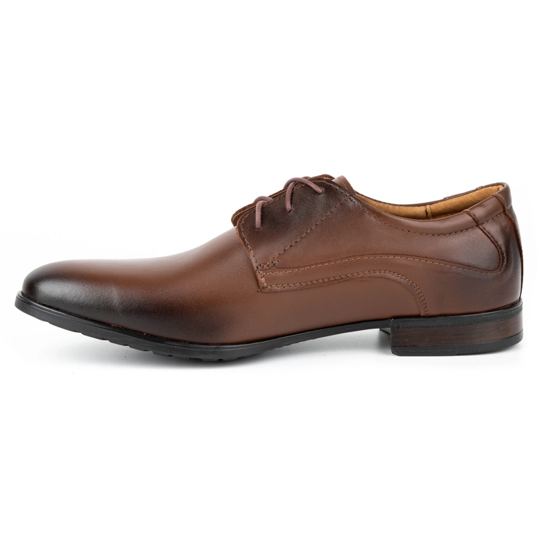 Olivier Chaussures habillées homme en cuir 850MA marron brun 1 Olivier Chaussures habillées homme en cuir 850MA marron brun 1